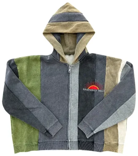 GV Gallery Raspberry Hills Gold Vintage Bosai Zip Up Hoodie