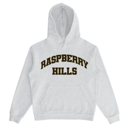 Raspberry Hills Grey Hoodie